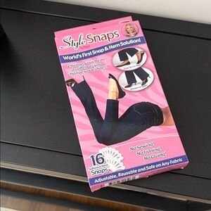 As Seen On TV Style Snaps - Pink Packaging